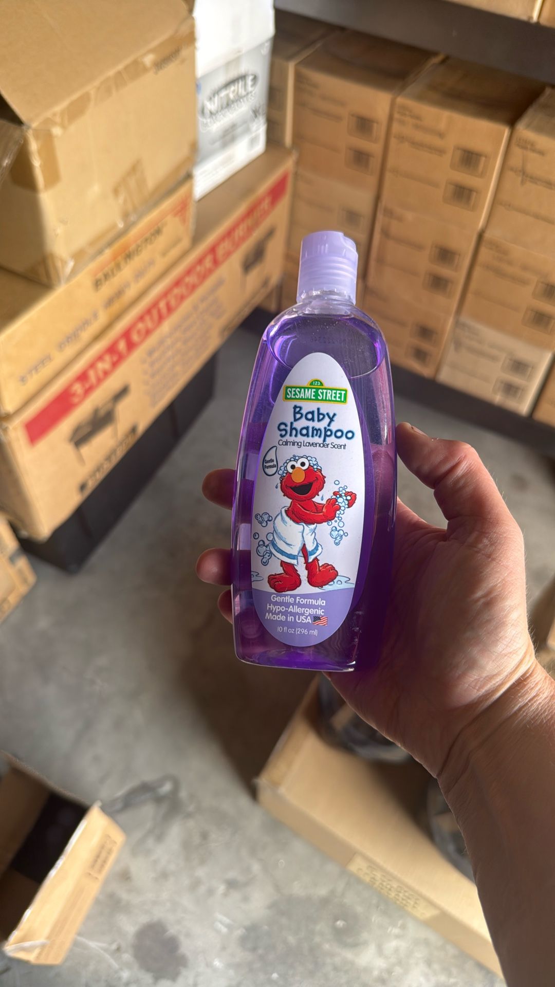 Sesame Street Baby shampoo
