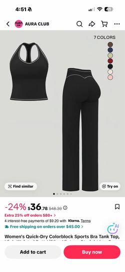 Aura Club Fitness Outfit