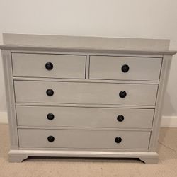 Restoration Hardware 5 Drawer Dresser (Topper Included)