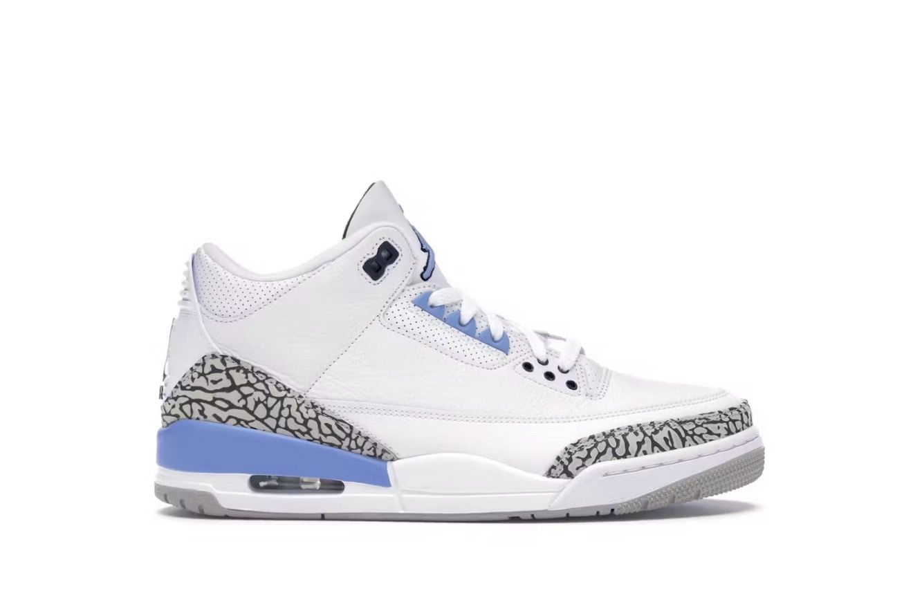Jordan 3 Unc