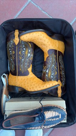 Boots Avestrus/ostrich