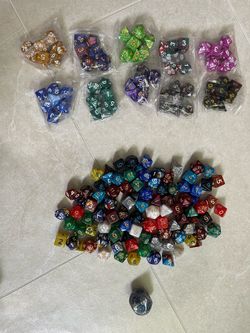 Huge D&D Dice Collection – 8+ Complete Sets & Extras