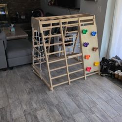 Kids Wooden Indoor Jamboree