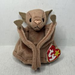 Rare 1996 Batty TY Beanie Babies with Errors - Retired 
