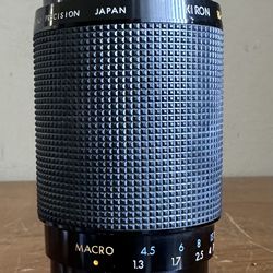Kino Precision Ki Ron 80-200mm f/4.5 Macro 1:4 Camera Lens MC (contact info removed)2 Japan