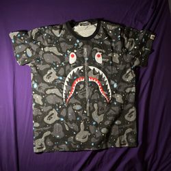 Men’s Bape Shark Camo Graphic T-Shirt