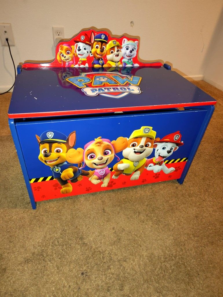 Paw Patrol Toy Box