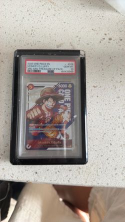 PSA 10 Monkey D. Luffy One Piece Card #014 3rd anniversary treasures campaign cp pack PSA 10!