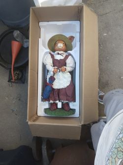 Large Decorative Rabbit 33" Tall And 1' Wide Pretty