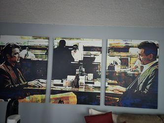 2 Large Movie Canvas