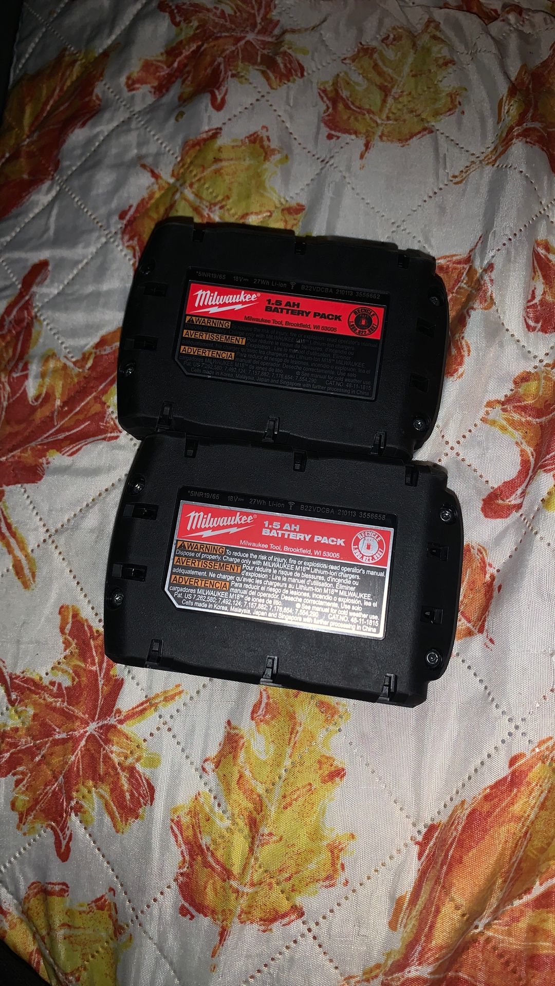 Milwaukee Batteries