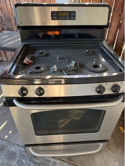 A used stove