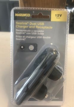 Sea Link Dual USB Charger and Receptacle