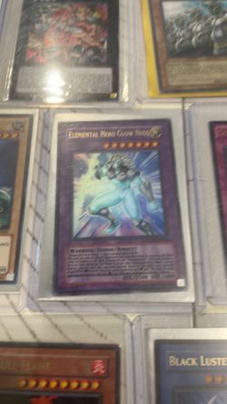 YuGiOh card lot vintage and newer cards - elemental hero