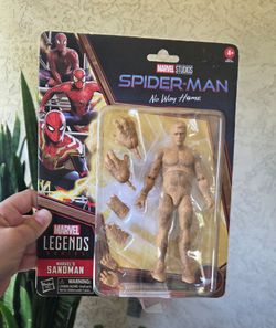 Sandman Marvel Legends Spider-Man Hasbro Figure, NEW!