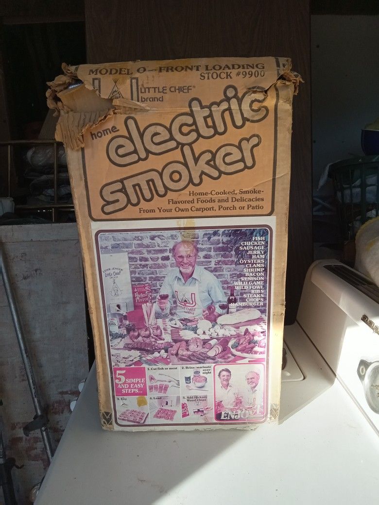 Electric Smoker In Box