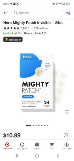 Hero Mighty Patch Invisible+ 24ct