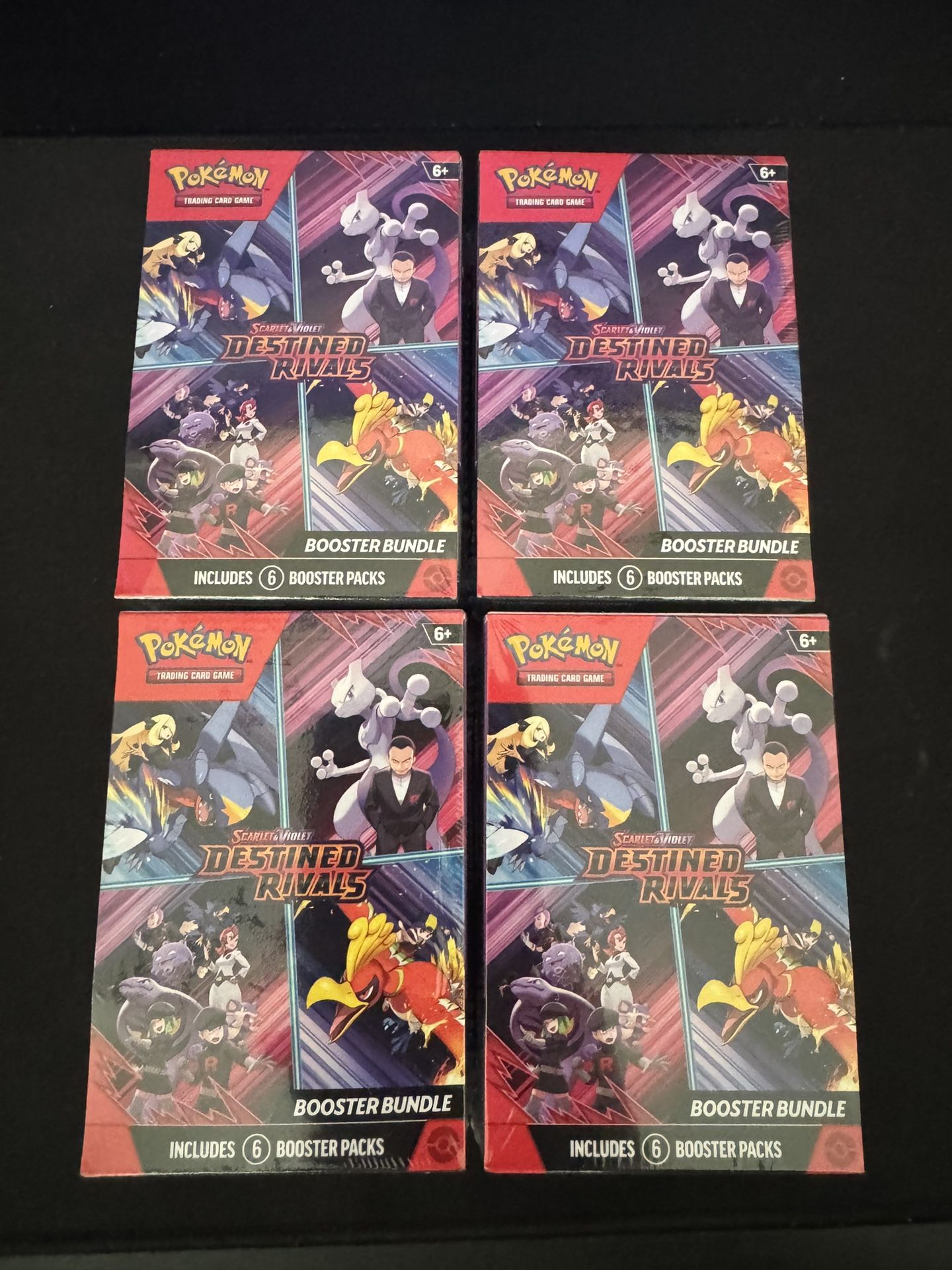 Pokemon Destined Rivals Booster Bundle x4