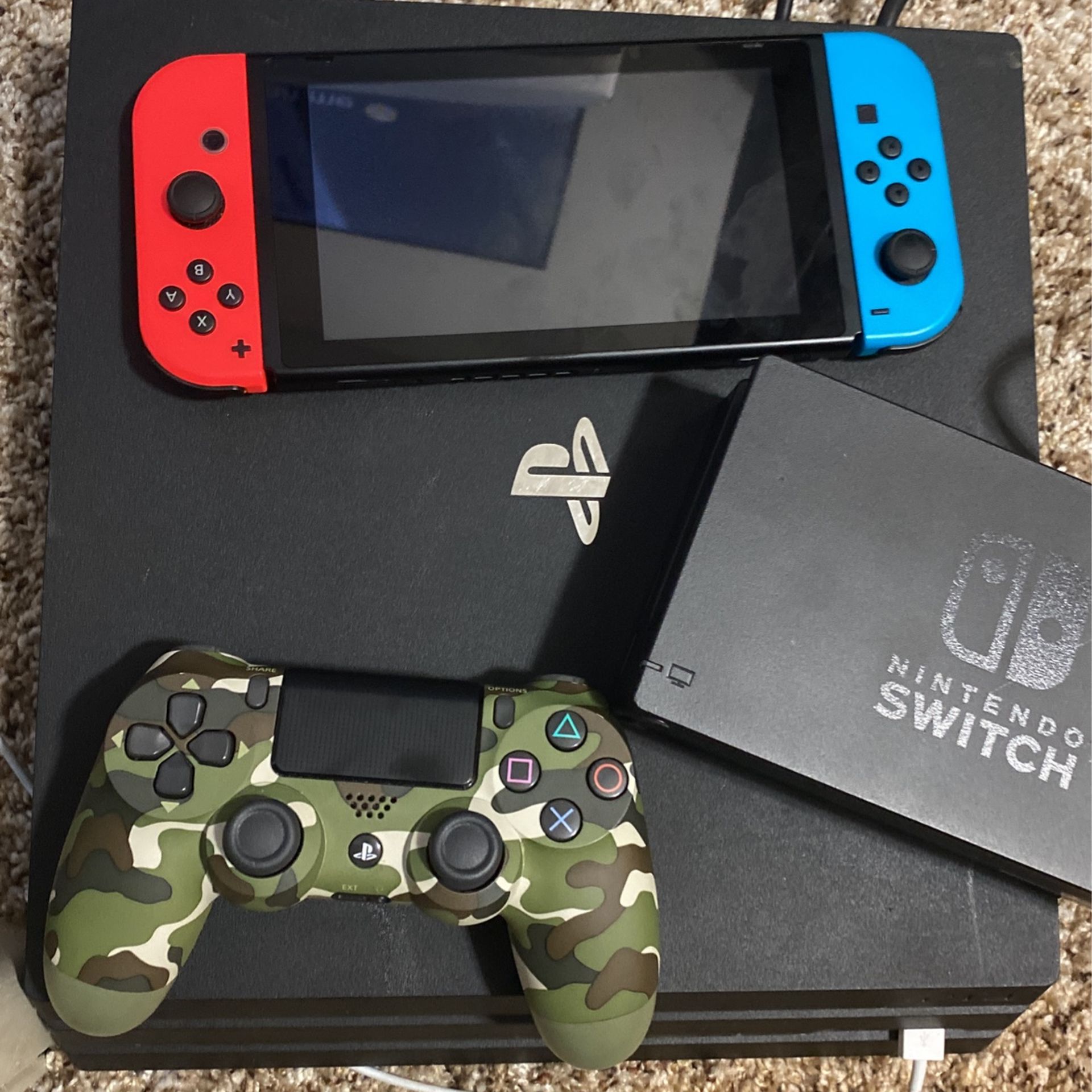 Ps4pro And Nintendo Switch