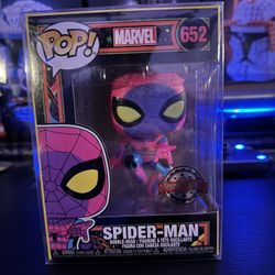 Spider-Man (Blacklight) Funko
