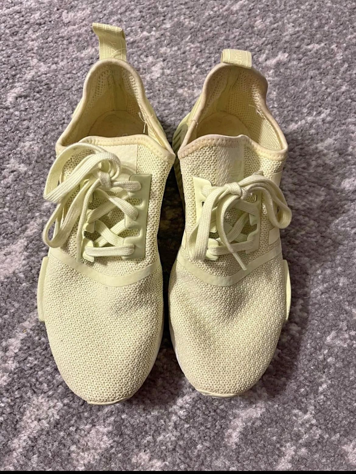 Yellow adidas NMD Women's size 8 Running shoe
