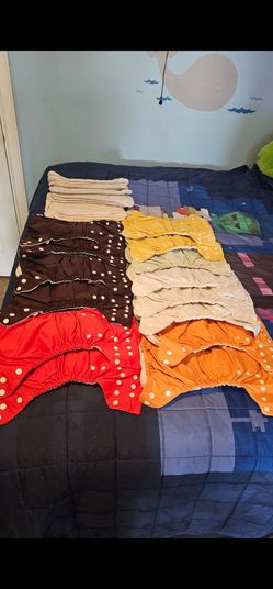 Re-usable diapers with insert