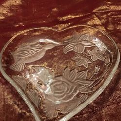 Crystal heart shape holder💝
