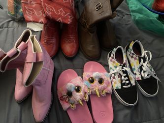 Girls Shoes, Slippers And Boots