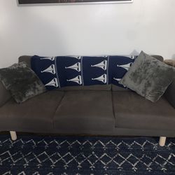 Grey IKEA 3 Seat Couch