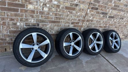 Audi rims and tires 18"