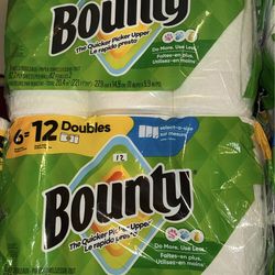 Bounty 6 Rolls $12