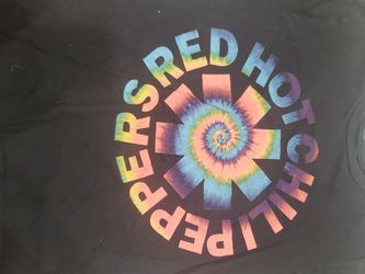 Red Hot Chili Peppers Tie Die Logo Tshirt