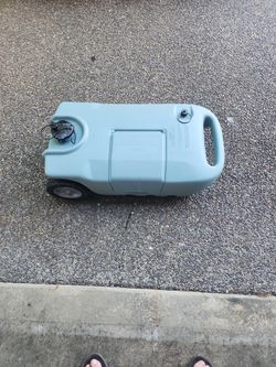 Waste Water Holding Tank.