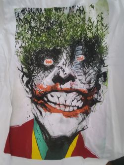 Small white joker T-shirt