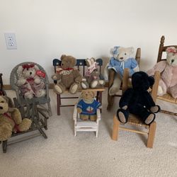 Teddy Bear & Chairs