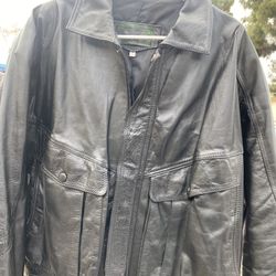 real leather jacket
