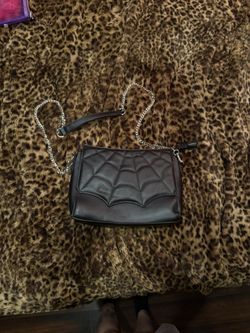 Banned Spiderweb Shoulder Purse