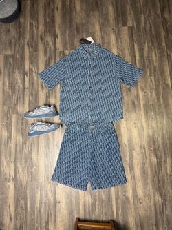 Dior shoes, shorts, and shirt brand new with box and dust cover