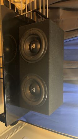 Black Diamond Dual Subwoofer Box