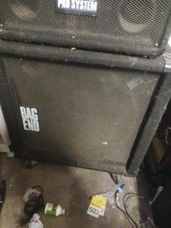 Bag End S18e-c And Q10bx-d Speakers