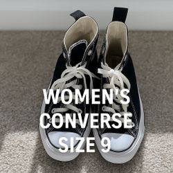 Converse Run Star Hike High Top – Black/White – Women’s Size 9