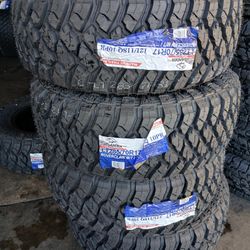 4 New Tires Installed/ 4 Llantas Nuevas Instaladas 285/70/17 Atlander MT Tires 