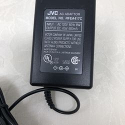 JVC AC Adapter — Model  No. RFEA417C