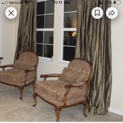 Two chairs For Sale $100.00 Each Or Best Offer. Must Sell! This Weekend. 