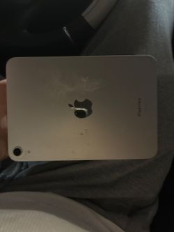 iPad mini 6 (6th gen) — cracked screen, locked — FOR PARTS — $65 firm