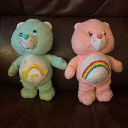 2 Care Bears Stuff Animals, Collectible