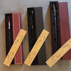 Harry Potter Wands New in Box 
