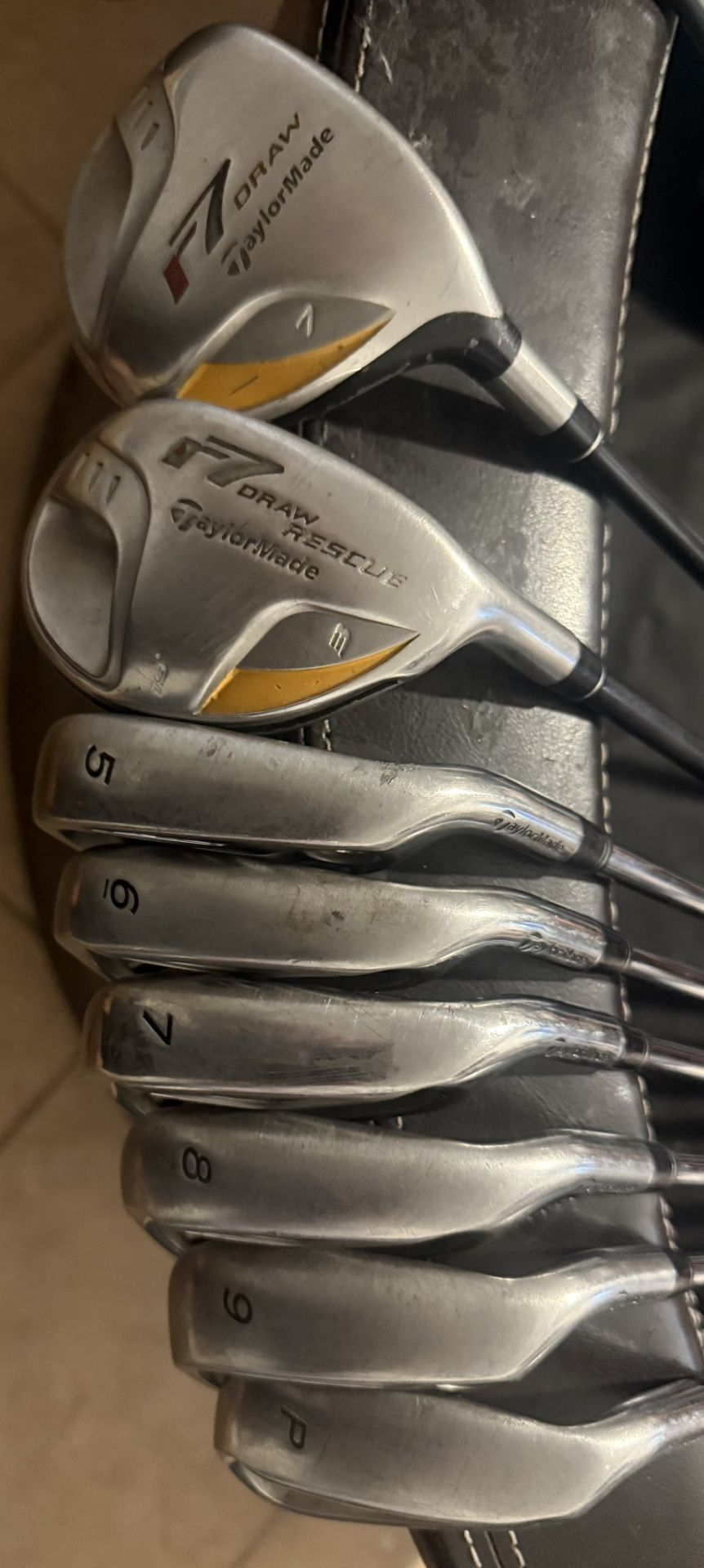Taylor Made R7 Clubs Irons & Fairway Woods