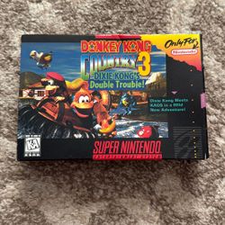 Donkey Kong Country 3 For Super Nintendo