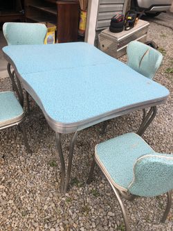 Vintage Table And Chairs